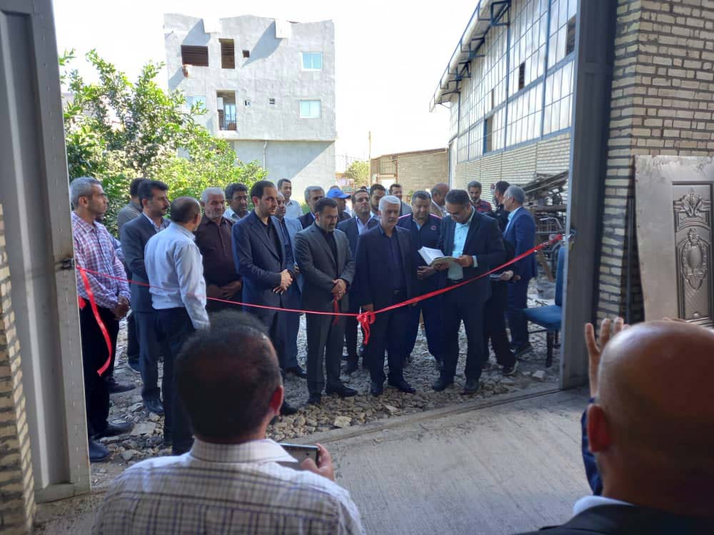 بهره برداری از اولین کارخانه تولید درب آسانسور در شمال کشور