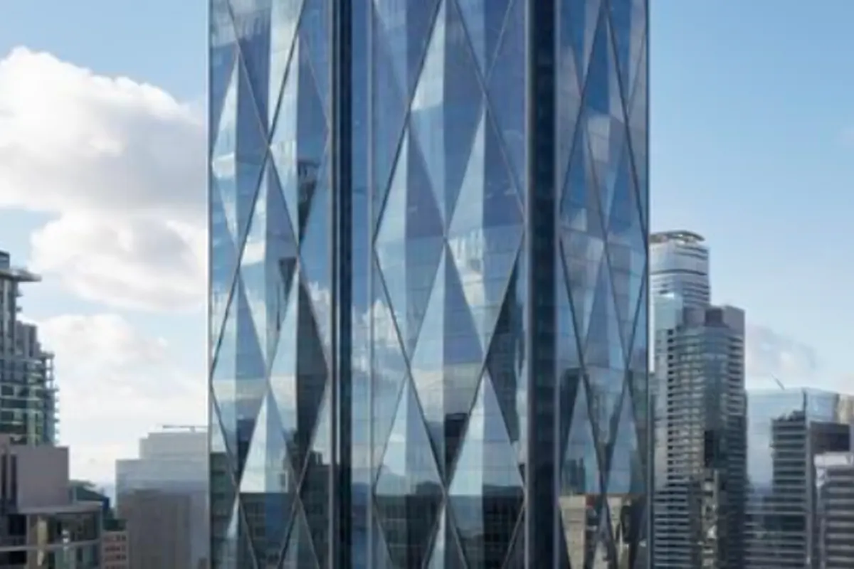 Installation of elevators and escalators in the tallest office building under construction in Canada by TK Elevator