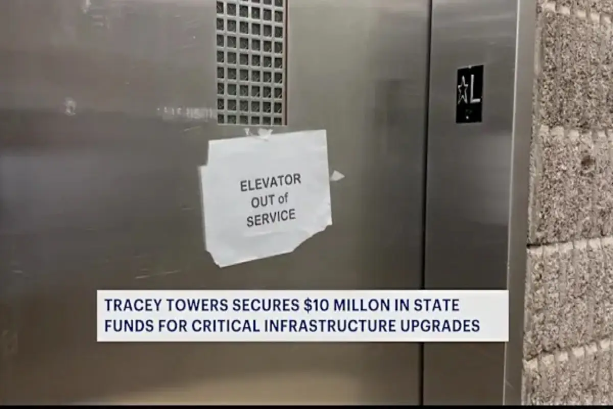 Tracey Towers elevator renovation with a budget of $10 million