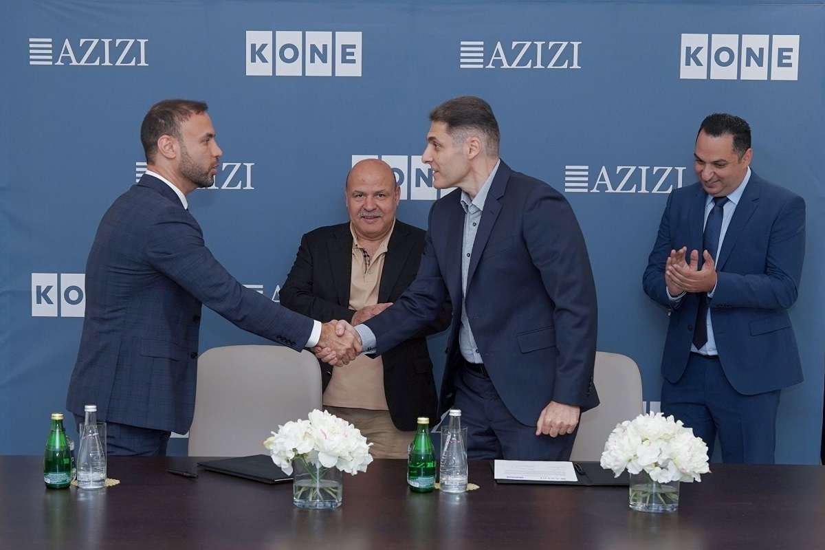 مشارکت Azizi Developments و KONE